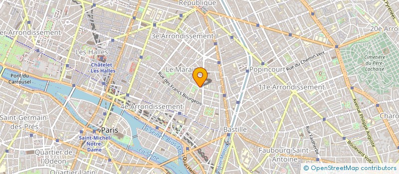 localisation de l'entreprise HECAMAX  PARIS