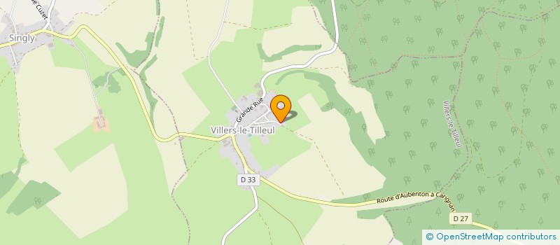 localisation de l'entreprise HECAPHEM  VILLERS-LE-TILLEUL