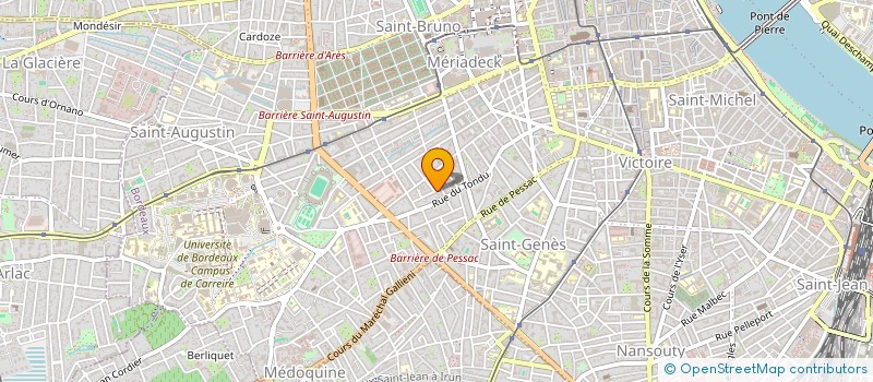 localisation de l'entreprise HECATE  BORDEAUX