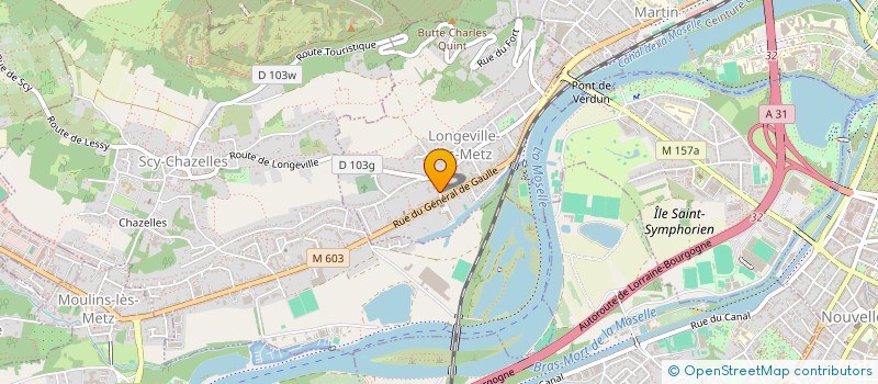 localisation de l'entreprise HECATE  CHANTRAINE