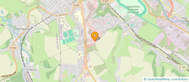 localisation de l'entreprise HECATE  DIEPPE