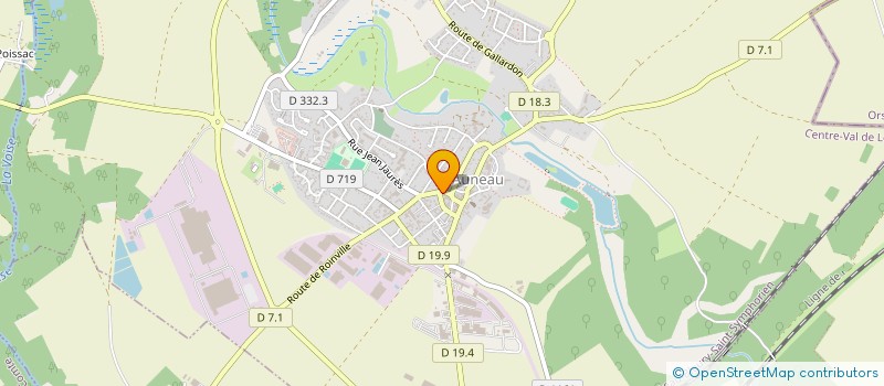 localisation de l'entreprise HECH à VOISE