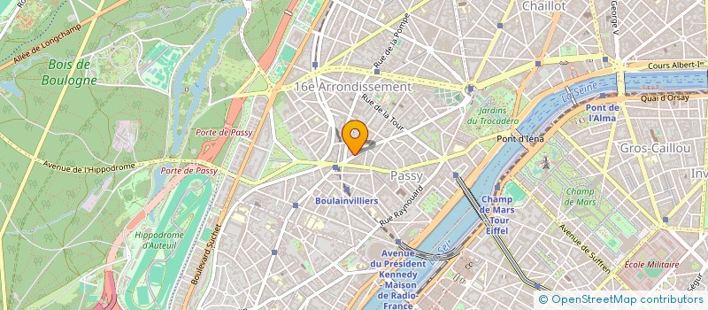 localisation de l'entreprise HECHELAF BESMA 2  PARIS