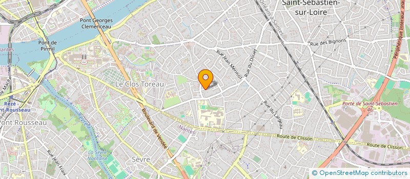 localisation de l'entreprise HECK & FILS IMMO  SAINT-SEBASTIEN-SUR-LOIRE