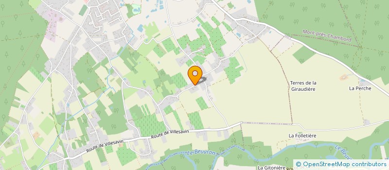 localisation de l'entreprise HECLA 41  MONT-PRES-CHAMBORD