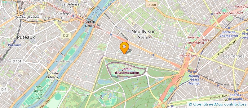 localisation de l'entreprise HECLA à NEUILLY-SUR-SEINE