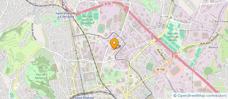 localisation de l'entreprise HECO MODELES à SAINT-ETIENNE