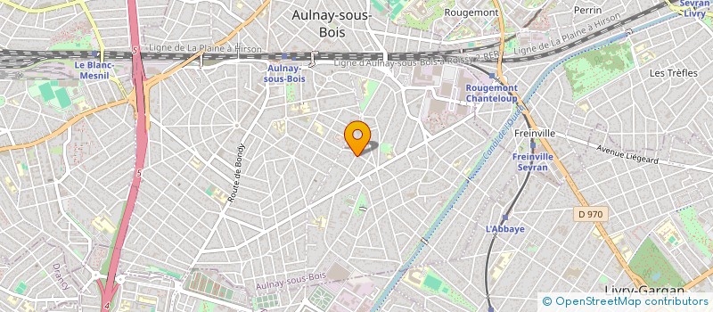 localisation de l'entreprise HECQ à AULNAY-SOUS-BOIS