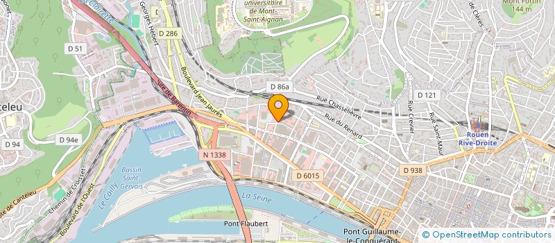 localisation de l'entreprise HECQUET E-MOBILITES à ROUEN