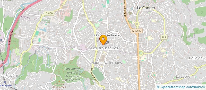 localisation de l'entreprise HECQUITI à CANNES