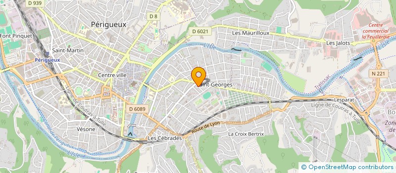 localisation de l'entreprise HECRIN à PERIGUEUX