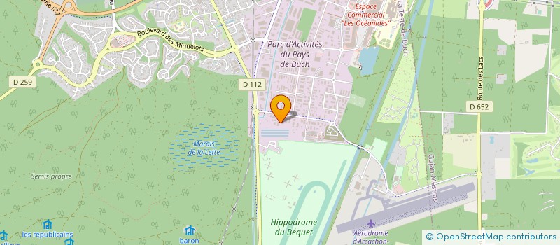 localisation de l'entreprise HECTARE à LA TESTE-DE-BUCH