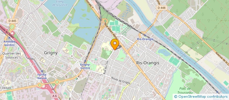 localisation de l'entreprise HECTE CONSULTING à RIS-ORANGIS