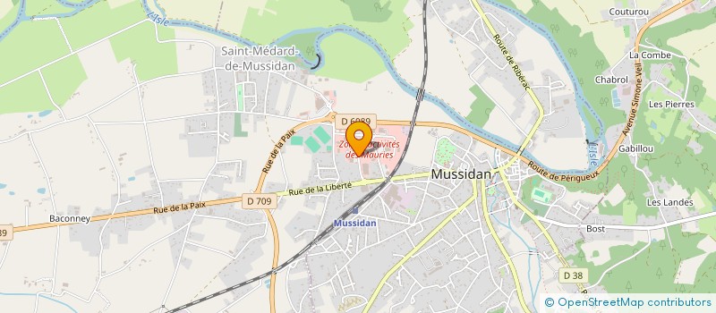 localisation de l'entreprise HECTO à SAINT-MEDARD-DE-MUSSIDAN