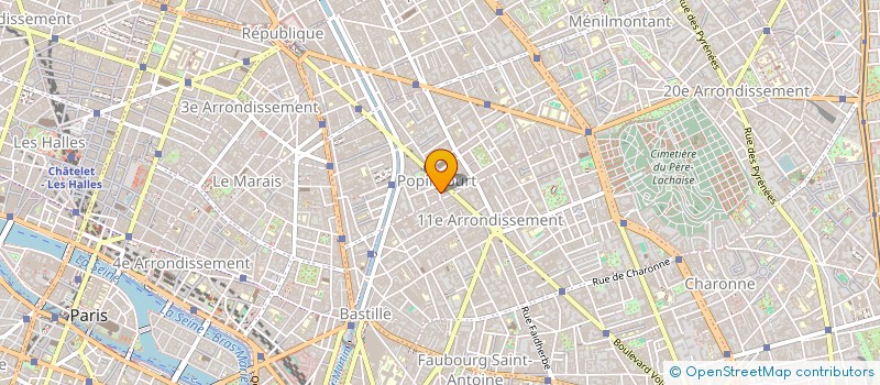 localisation de l'entreprise HECTOR  PARIS