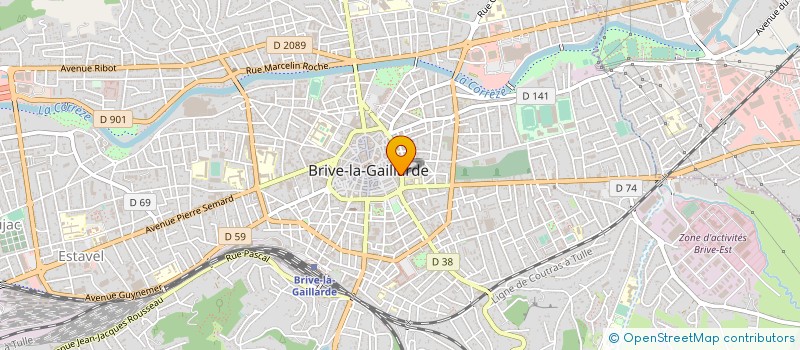 localisation de l'entreprise HECTOR  BRIVE-LA-GAILLARDE