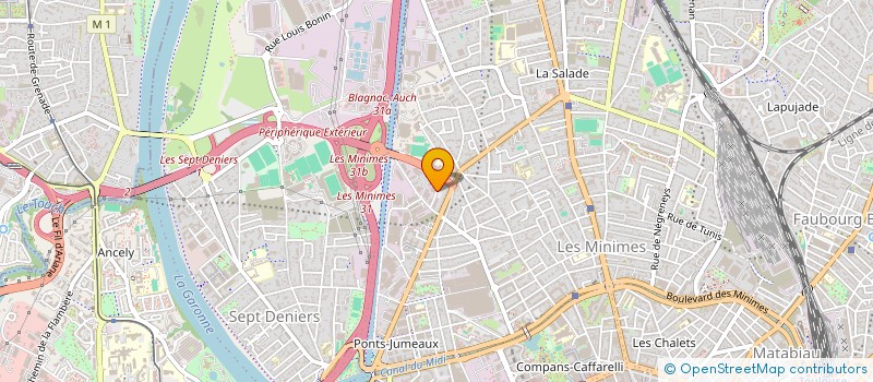localisation de l'entreprise HECTOR INVEST à TOULOUSE