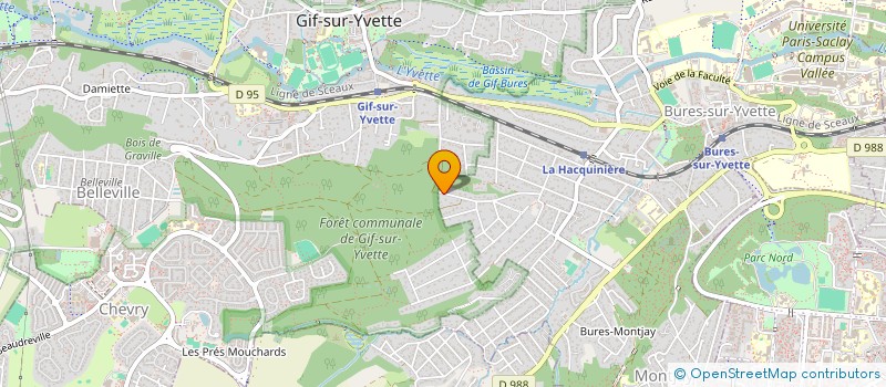 localisation de l'entreprise HECTOR & LINE à BURES-SUR-YVETTE