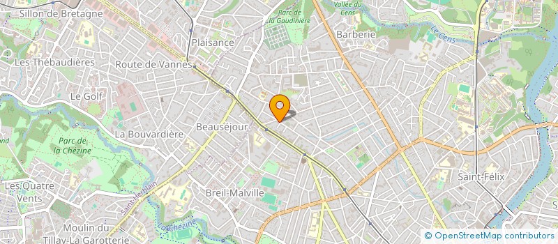 localisation de l'entreprise HECTOR-MEDECINE GENERALE à NANTES