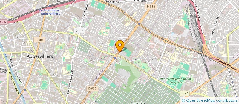 localisation de l'entreprise HECTOR SECURITY SERVICES  PANTIN