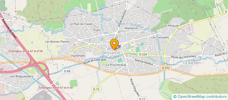 localisation de l'entreprise HECTUR  PELISSANNE