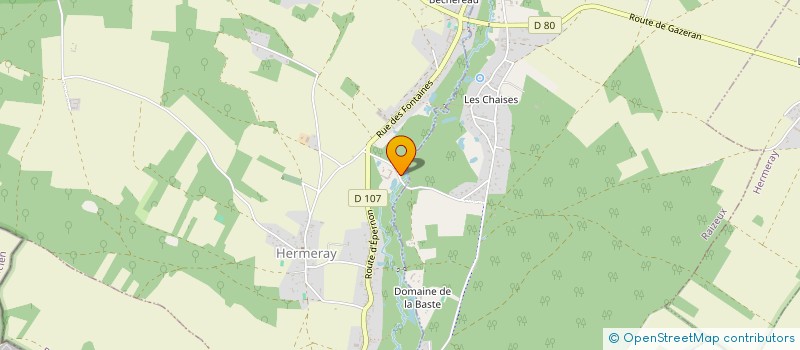 localisation de l'entreprise HECV  RAIZEUX