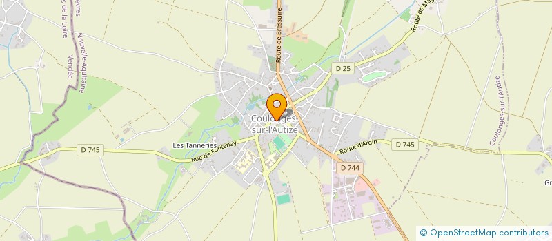 localisation de l'entreprise HED à COULONGES-SUR-L'AUTIZE