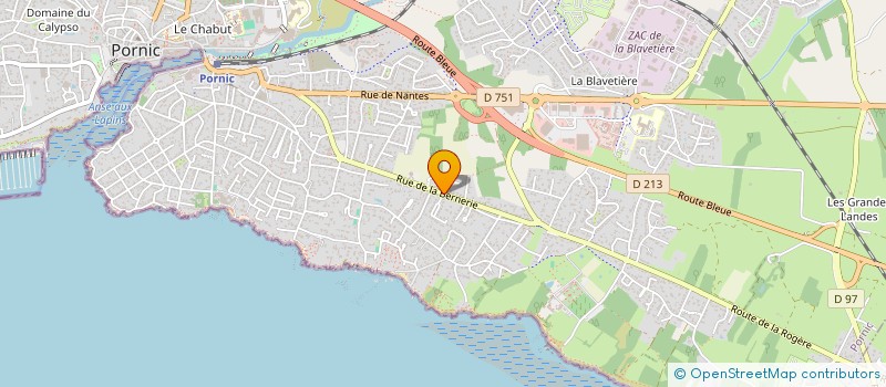 localisation de l'entreprise HED  PORNIC