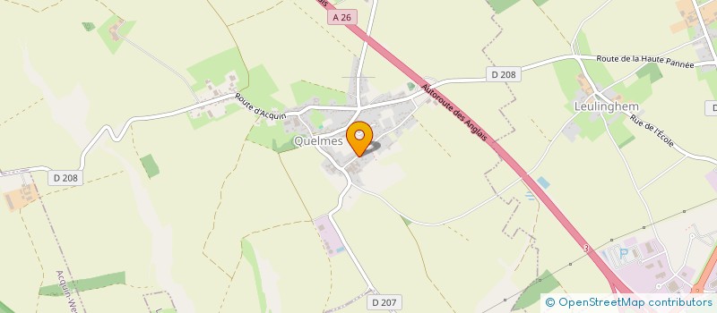 localisation de l'entreprise HED  QUELMES