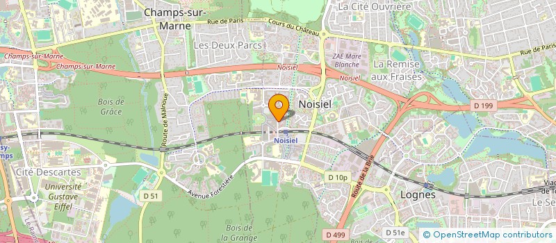 localisation de l'entreprise HEDA DECO à NOISIEL