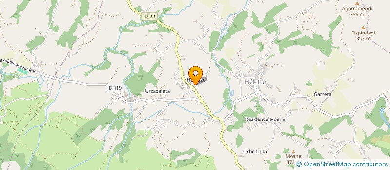 localisation de l'entreprise HEDATU à HELETTE