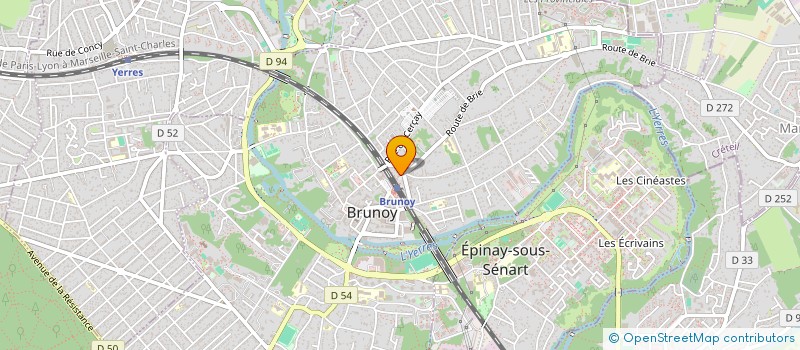 localisation de l'entreprise HEDDY ISOLATION à BRUNOY