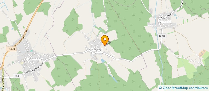 localisation de l'entreprise HEDEN DANKA - JAZY BELLE  MEMENIL