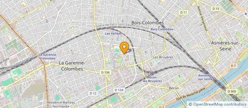 localisation de l'entreprise HEDENEZER CONSULTING à BOIS-COLOMBES