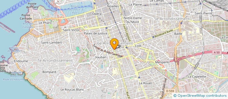localisation de l'entreprise HEDER KEHILA LECHEM CHAMAIM à MARSEILLE