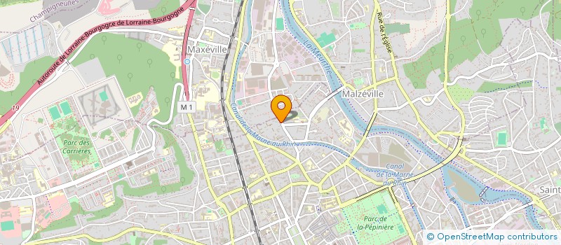 localisation de l'entreprise HEDERA 3D  NANCY