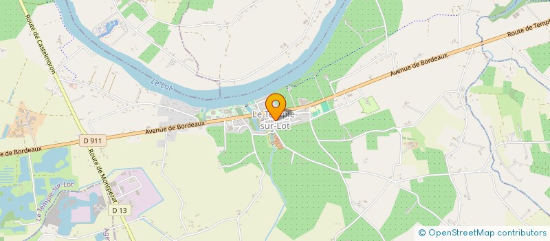 localisation de l'entreprise HEDERA  LE TEMPLE-SUR-LOT