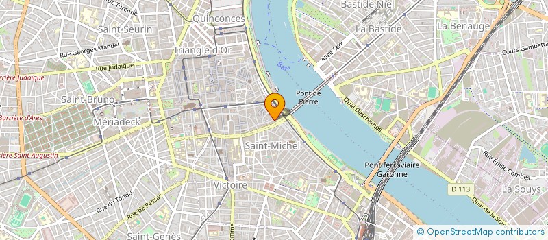 localisation de l'entreprise HEDERA  BORDEAUX