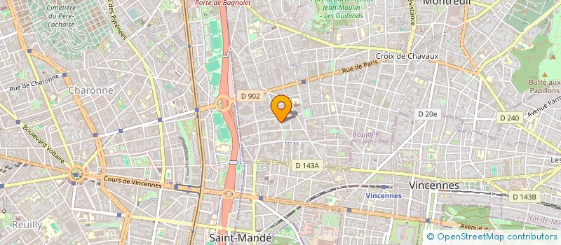 localisation de l'entreprise HEDERA TECHNOLOGY à MONTREUIL