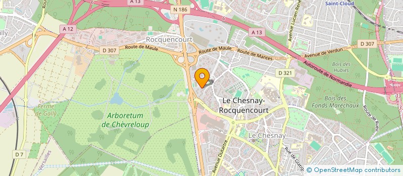 localisation de l'entreprise HEDGEHOG PROJECT MANAGEMENT à VERSAILLES