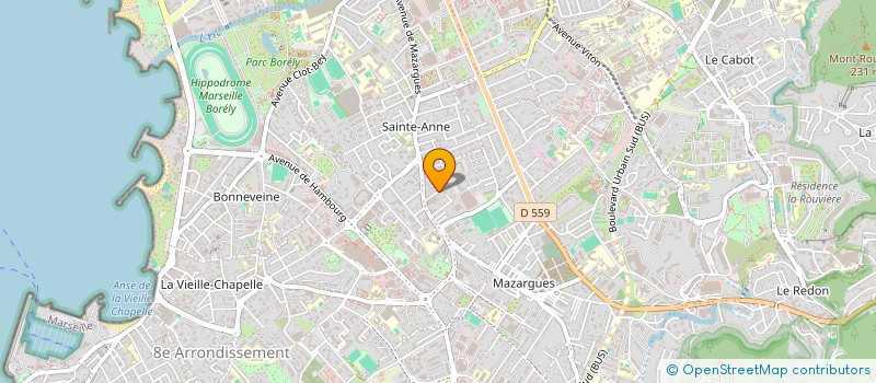 localisation de l'entreprise HEDH à MARSEILLE