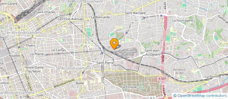 localisation de l'entreprise HEDIA à MARSEILLE