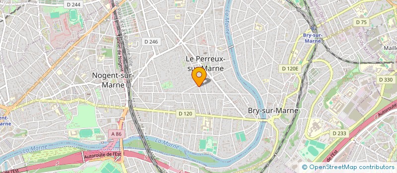 localisation de l'entreprise HEDIA IMMOBILIER  LE PERREUX-SUR-MARNE