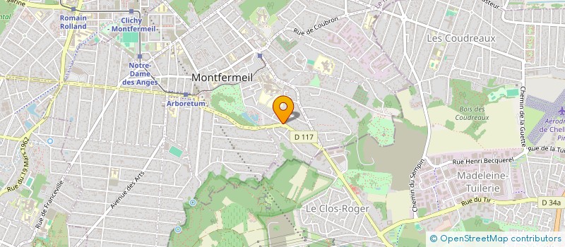 localisation de l'entreprise HEDIKA GROUP  MONTFERMEIL