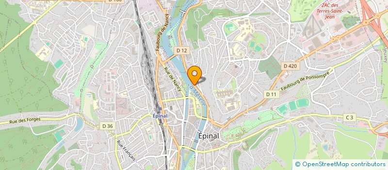 localisation de l'entreprise HEDIMMO à EPINAL