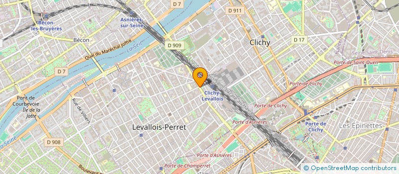 localisation de l'entreprise HEDIS à LEVALLOIS-PERRET