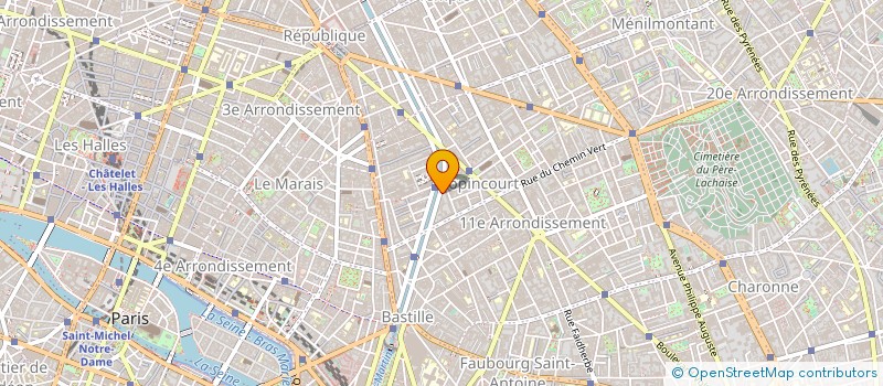 localisation de l'entreprise HEDJO  PARIS