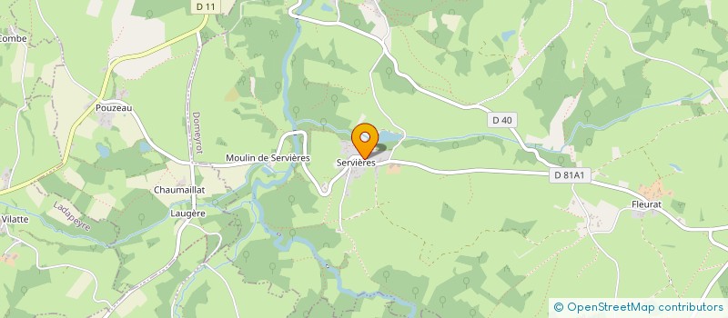 localisation de l'entreprise HEDMON  DOMEYROT