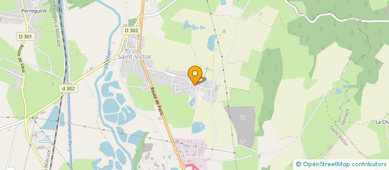 localisation de l'entreprise HEDOLOGIX à SAINT-VICTOR