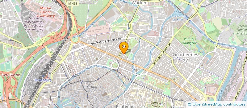 localisation de l'entreprise HEDON GROUP à STRASBOURG